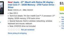 Обновленный iMac Retina 5K на базе Intel Core i7 Kaby Lake засветился у ритейлера