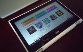 Хромбуки Acer R11 и Chromebook Pixel (2015) получили апдейт с Google Play