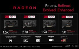 AMD представила серию недорогих видеокарт Radeon RX 500