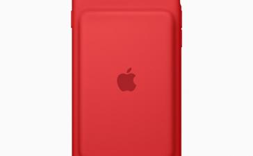 Apple выпустила красный чехол для iPhone со встроенной батареей