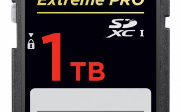 SanDisk показала первую в мире карточку SDXC объемом 1 ТБ