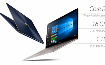 CES 2017: ASUS представила высококлассный ноутбук ZenBook 3 Deluxe