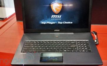 #сomputex | MSI показала игровой ноутбук с сенсорным дисплеем вместо трэкпада