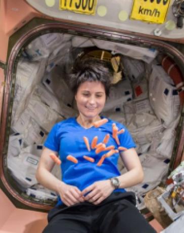 Ученые исследуют использование отходов космонавта, чтобы сделать космическую пищу