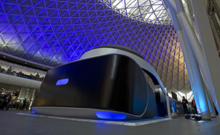 Sony решила необычным образом прорекламировать PlayStation VR в Лондоне