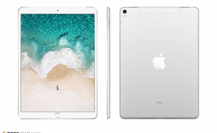 10,5-дюймовый iPad Pro показался на 3D-рендерах и макете