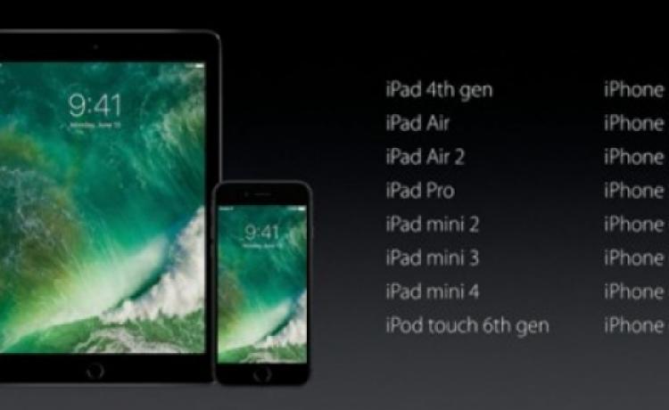 Apple объявила список поддерживающих iOS 10 устройств