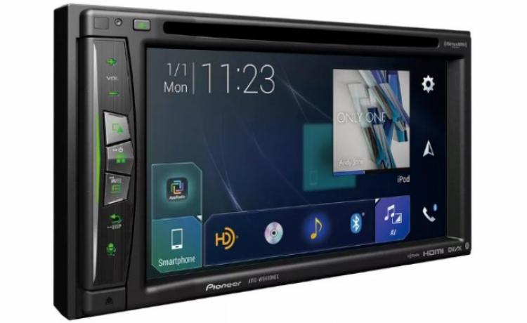 Pioneer дебютирует с тремя новыми беспроводными дисплеями в системах CarPlay