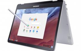 CES 2017:  Samsung представила хромбуки-перевертыши Chromebook Plus и Pro с доступом к Google Play