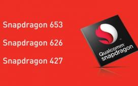 Qualcomm анонсировала Snapdragon 653, 626 и 427 среднего уровня