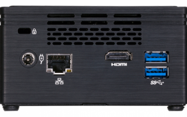 Компания Gigabyte представила компактный компьютер Gigabyte Brix GB-BPCE-3350