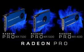 AMD начинает продажи видеокарт Radeon Pro WX