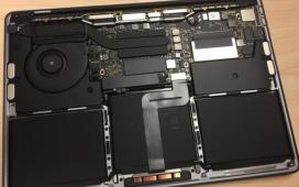 У младшего MacBook Pro обнаружился съемный SSD