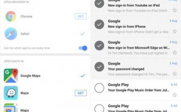 Gmail для iOS разрешил указать браузер по умолчанию