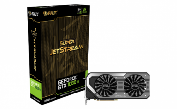 Palit представила видеокарты GeForce GTX 1080 Ti JetStream и Super JetStream