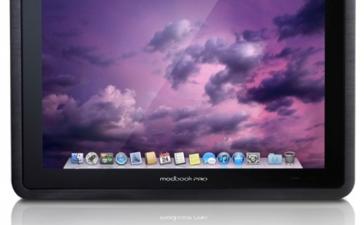MacBook Pro в виде планшетного компьютера с поддержкой Mac и Windows