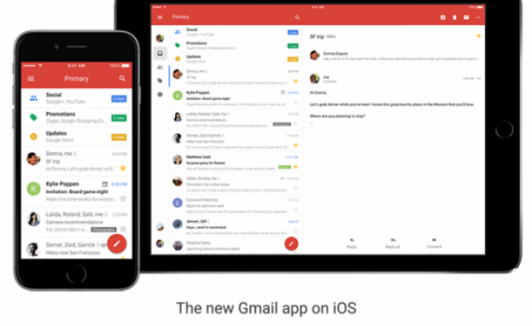 Google выпустила крупнейшее обновление Gmail для iOS за четыре года