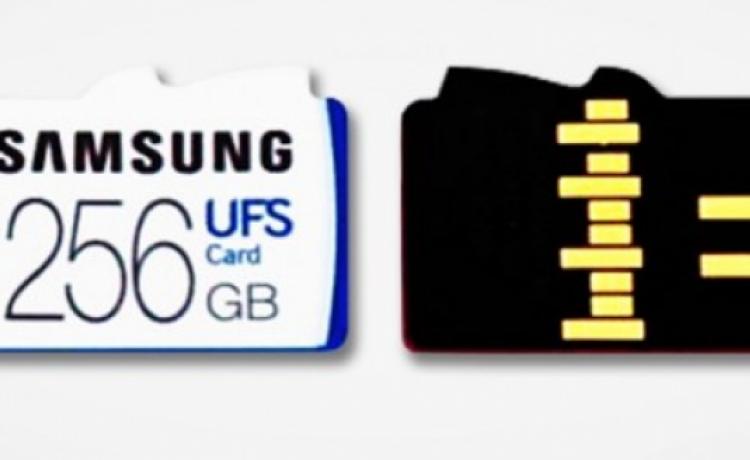 Samsung создаст гибридный слот для карт UFS и microSD